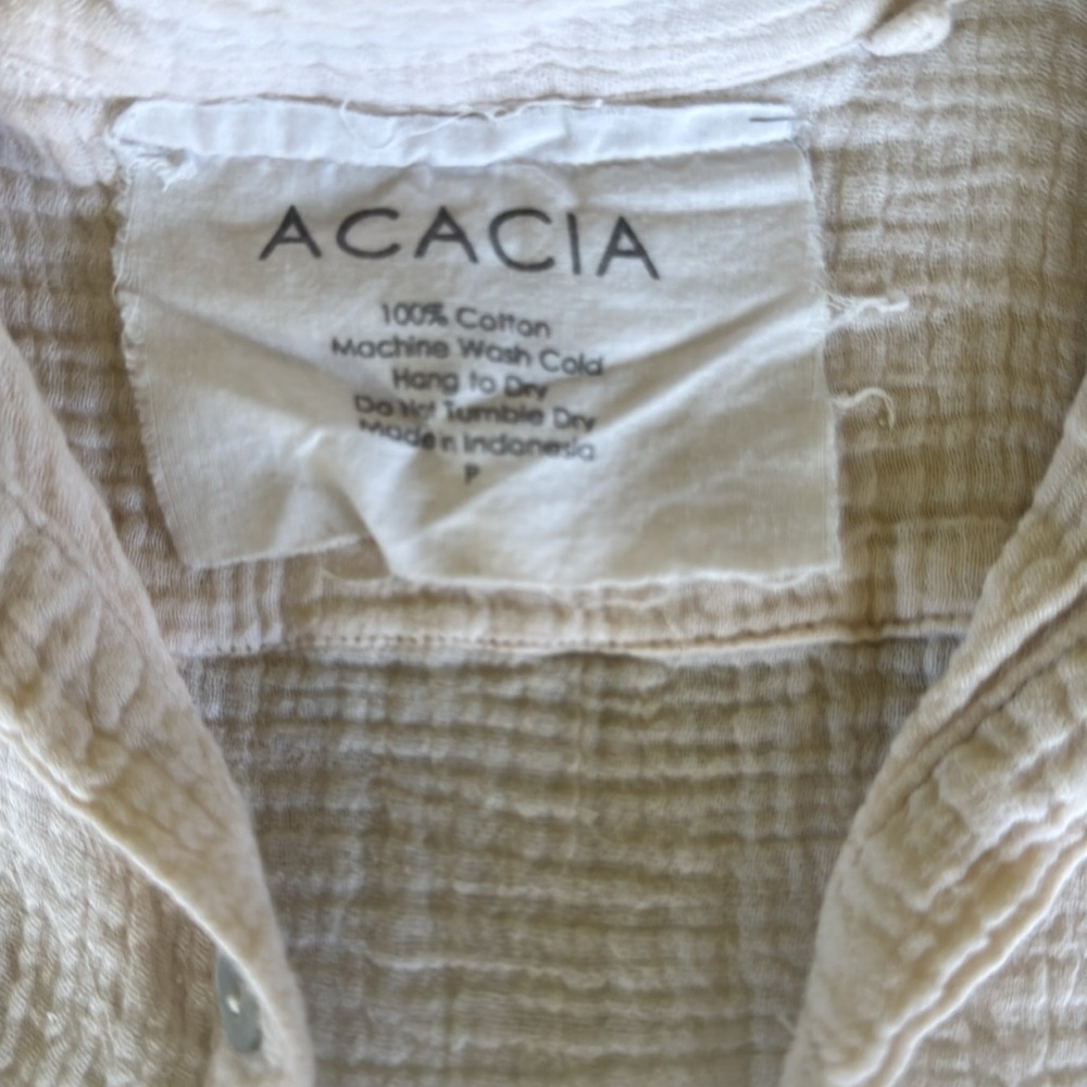 Acacia Swimwear P cream color KOKI coverup